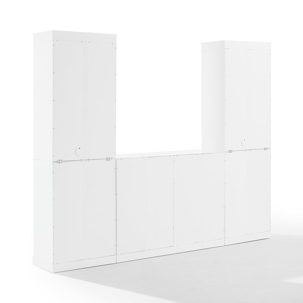 Stanton 3-Piece Sideboard And Storage Bookcase Set