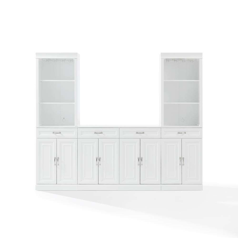 Stanton 3-Piece Sideboard And Bar Cabinet Set