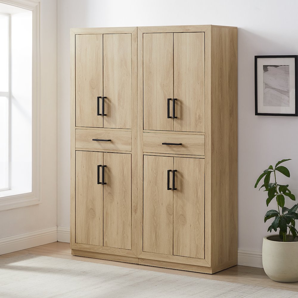 Isla 2-Piece Kitchen Storage Pantry Set