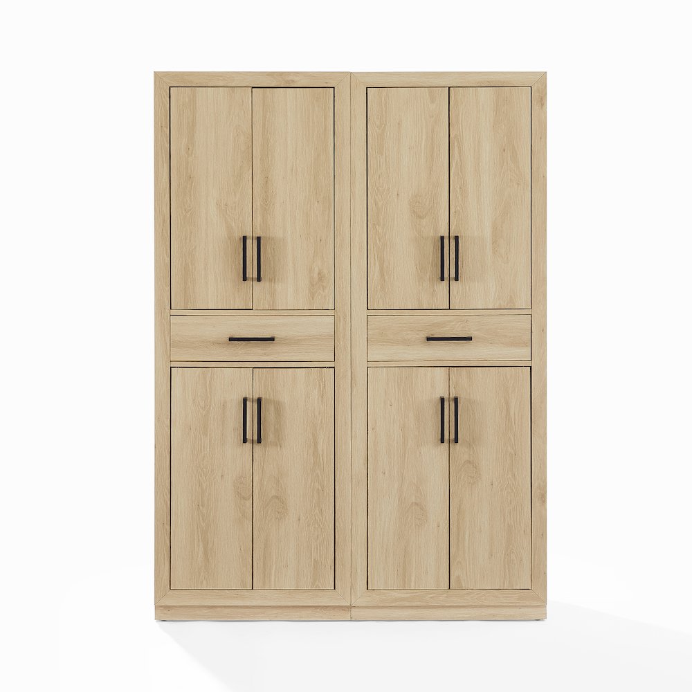 Isla 2-Piece Kitchen Storage Pantry Set
