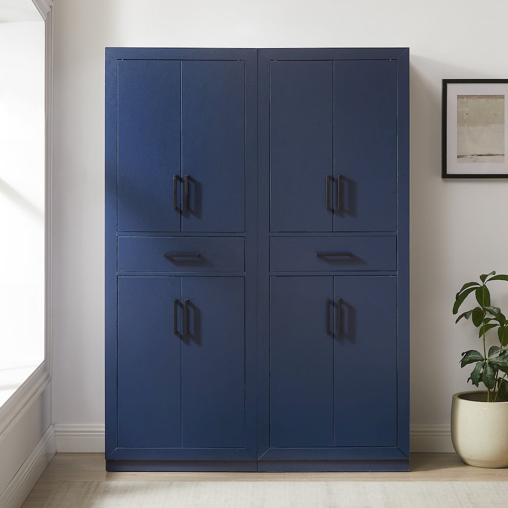 Isla 2-Piece Kitchen Storage Pantry Set