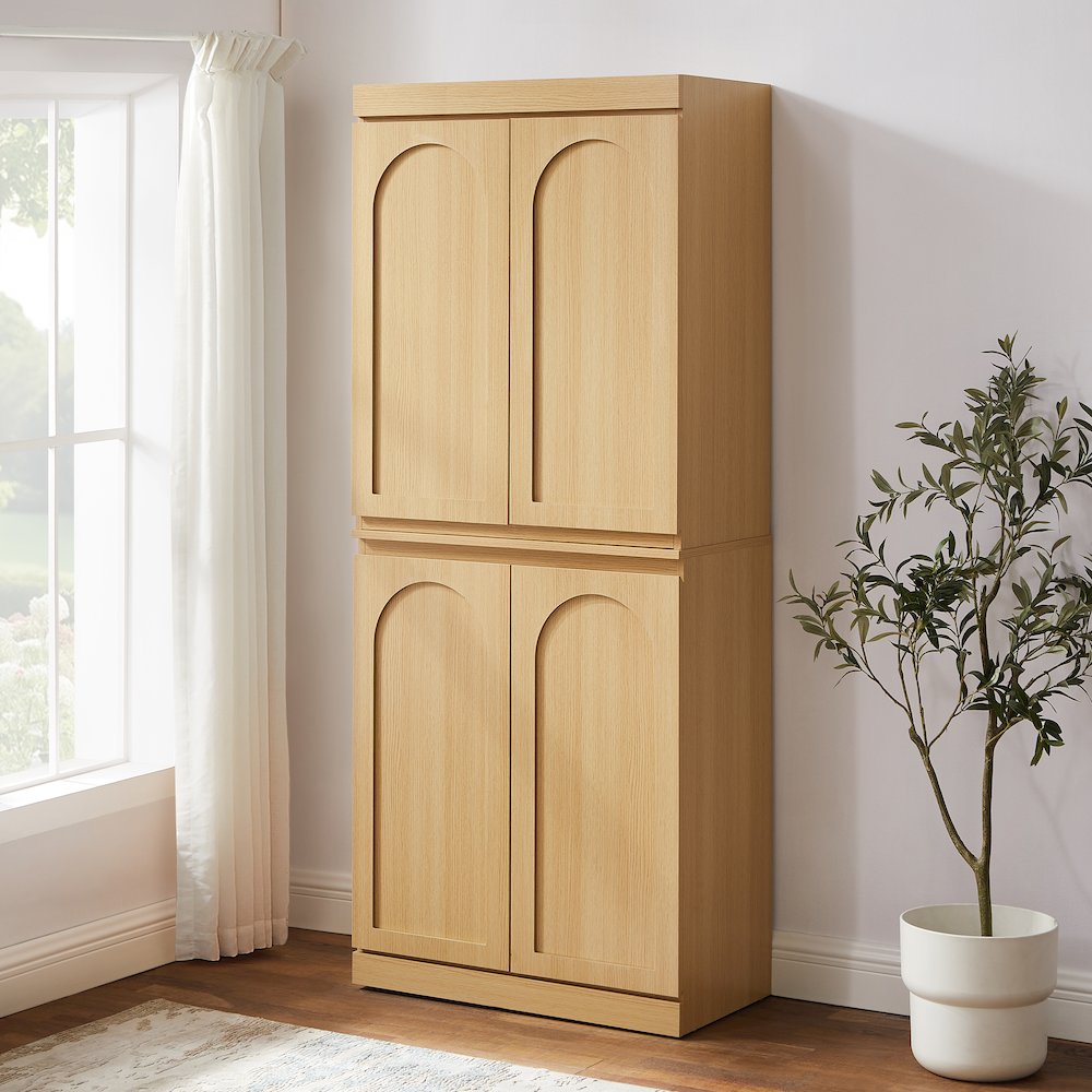 Marco Kitchen Pantry Storage Cabinet Ash