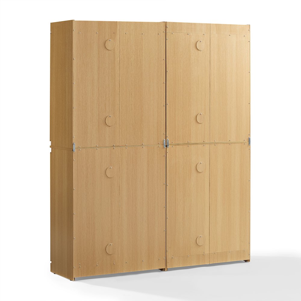 Marco 2-Piece Kitchen Pantry Storage Cabinet Set Ash – 2 Pantries