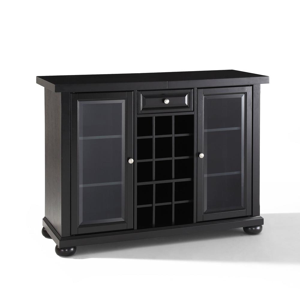 Alexandria Sliding Top Bar Cabinet