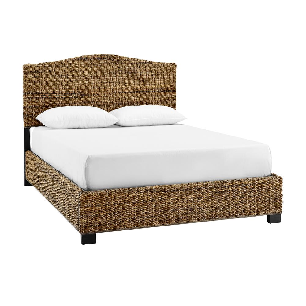 Serena Rattan Queen Bed