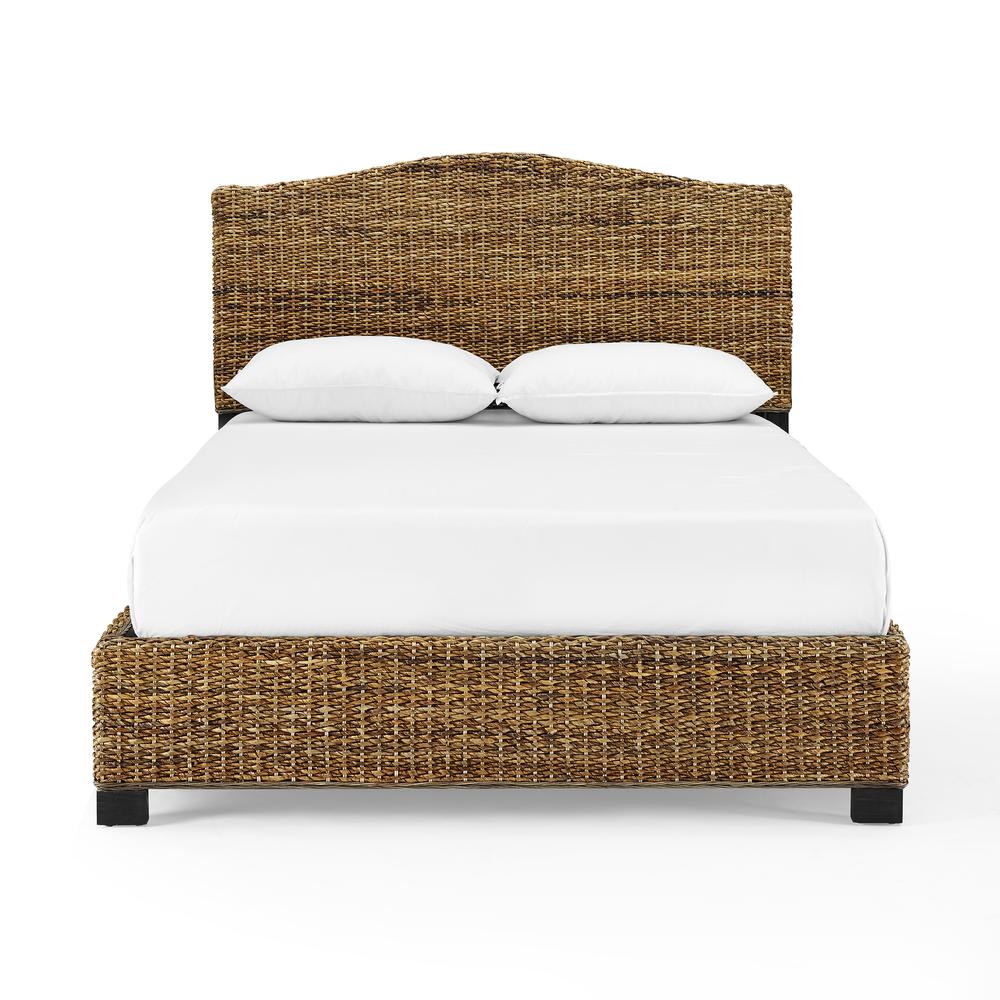 Serena Rattan Queen Bed