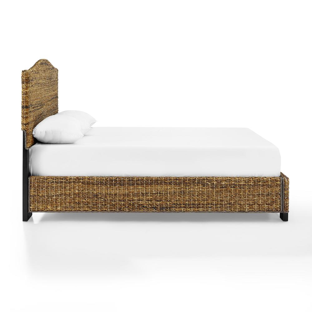 Serena Rattan Queen Bed