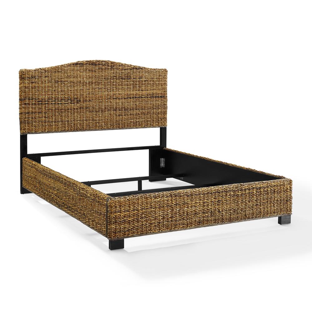 Serena Rattan Queen Bed