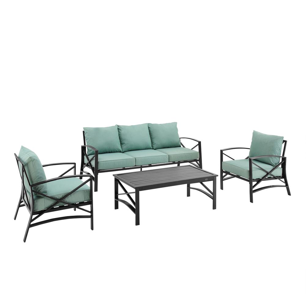 Kaplan 4Pc Outdoor Sofa Patio Furniture Set