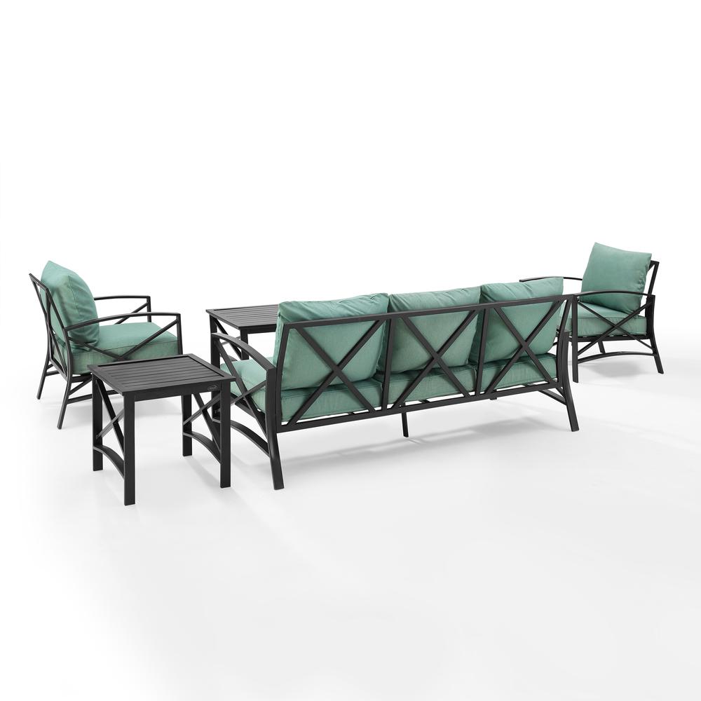 Kaplan 5Pc Outdoor Sofa Patio Furniture Set