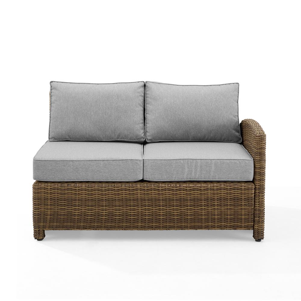 Bradenton Wicker Outdoor Sectional Right Side Loveseat