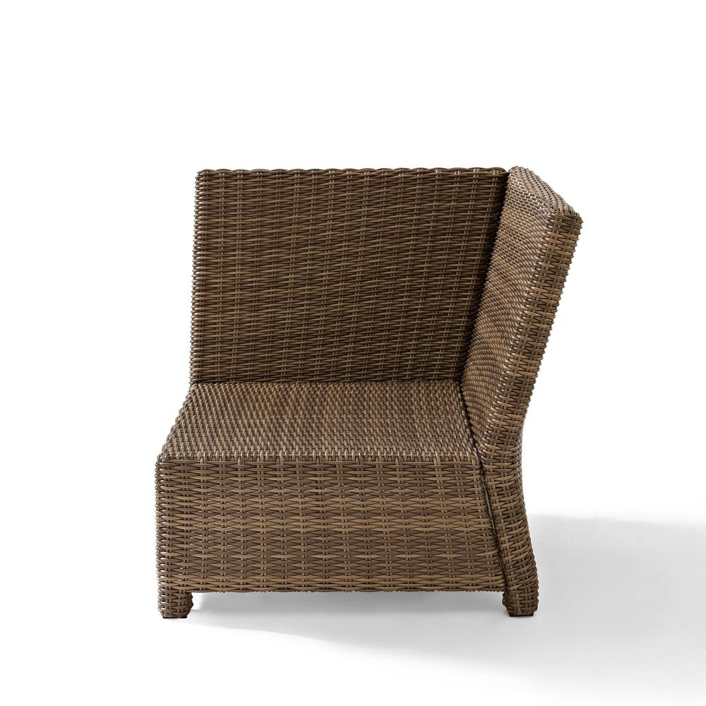 Bradenton Wicker Corner Outdoor Sectional Chair