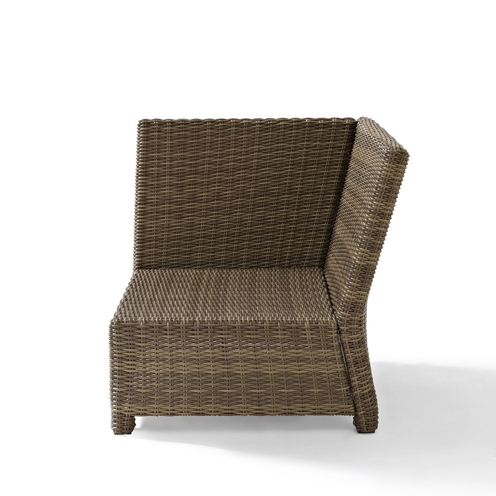 Bradenton Wicker Corner Outdoor Sectional Chair