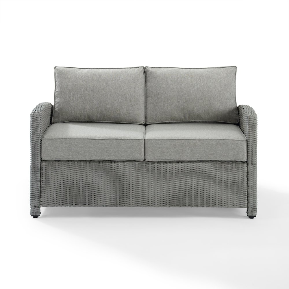 Bradenton Wicker Outdoor Loveseat