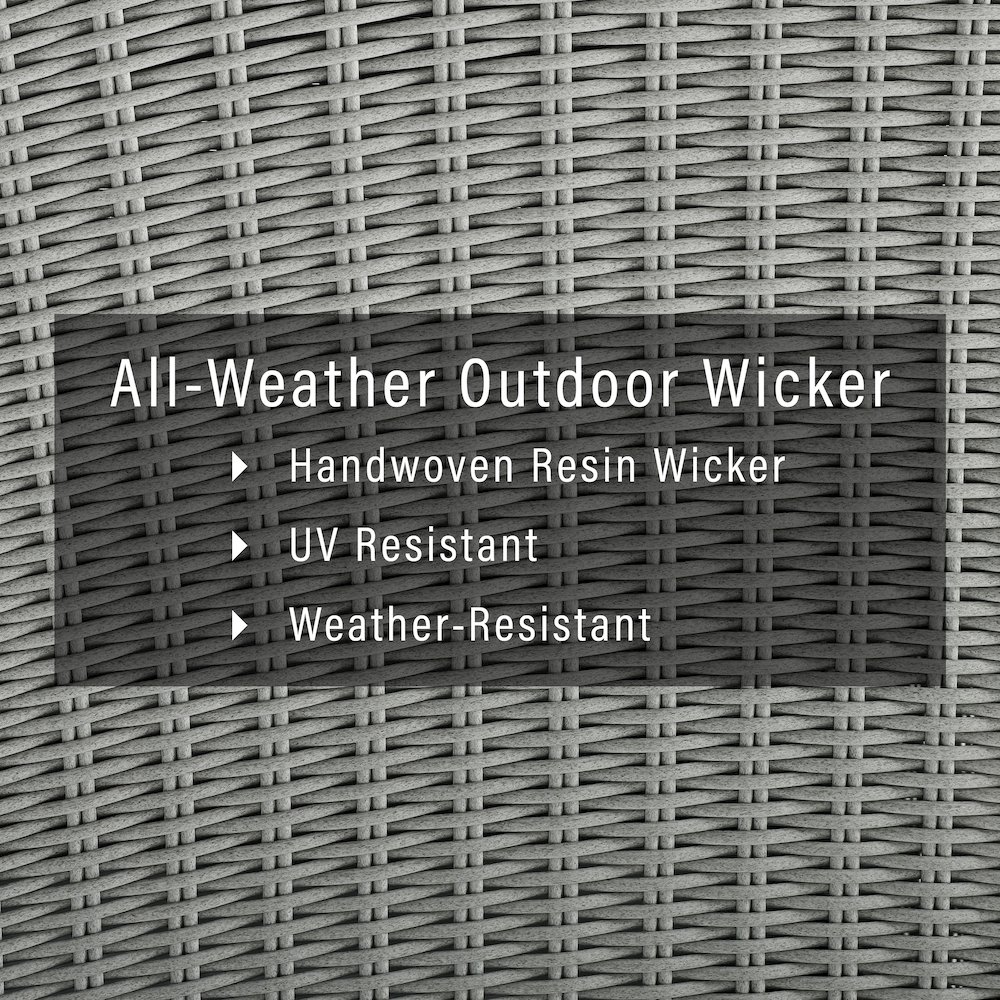 Bradenton Wicker Outdoor Loveseat