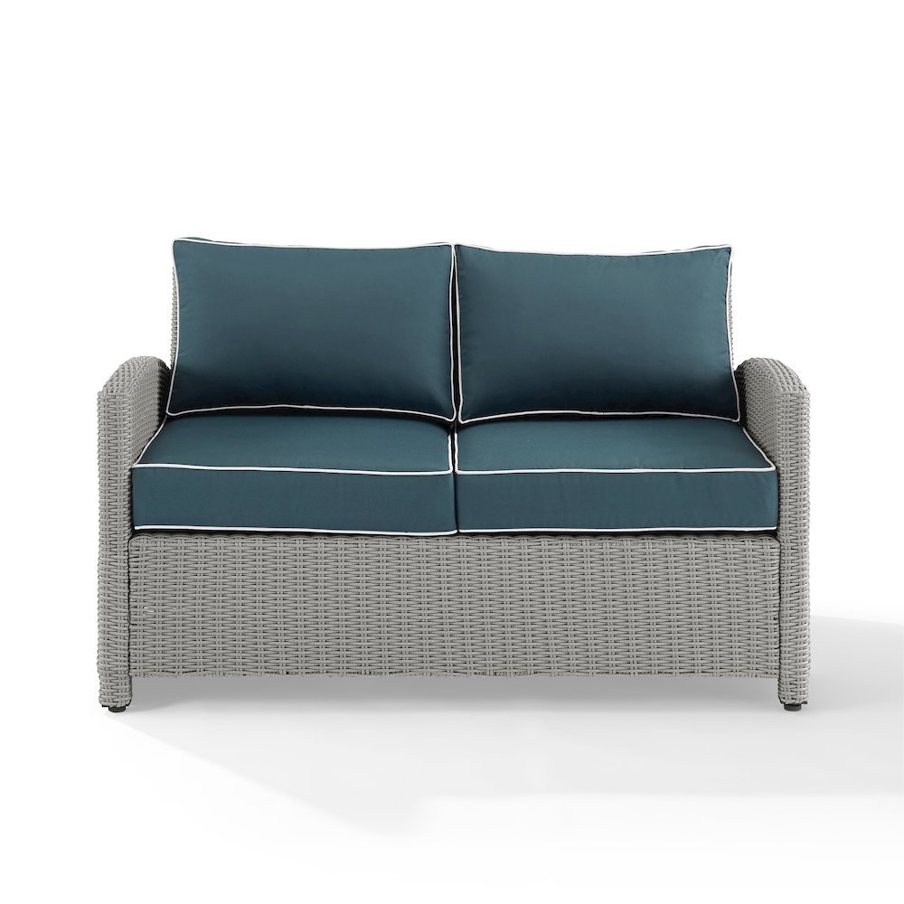 Bradenton Wicker Outdoor Loveseat