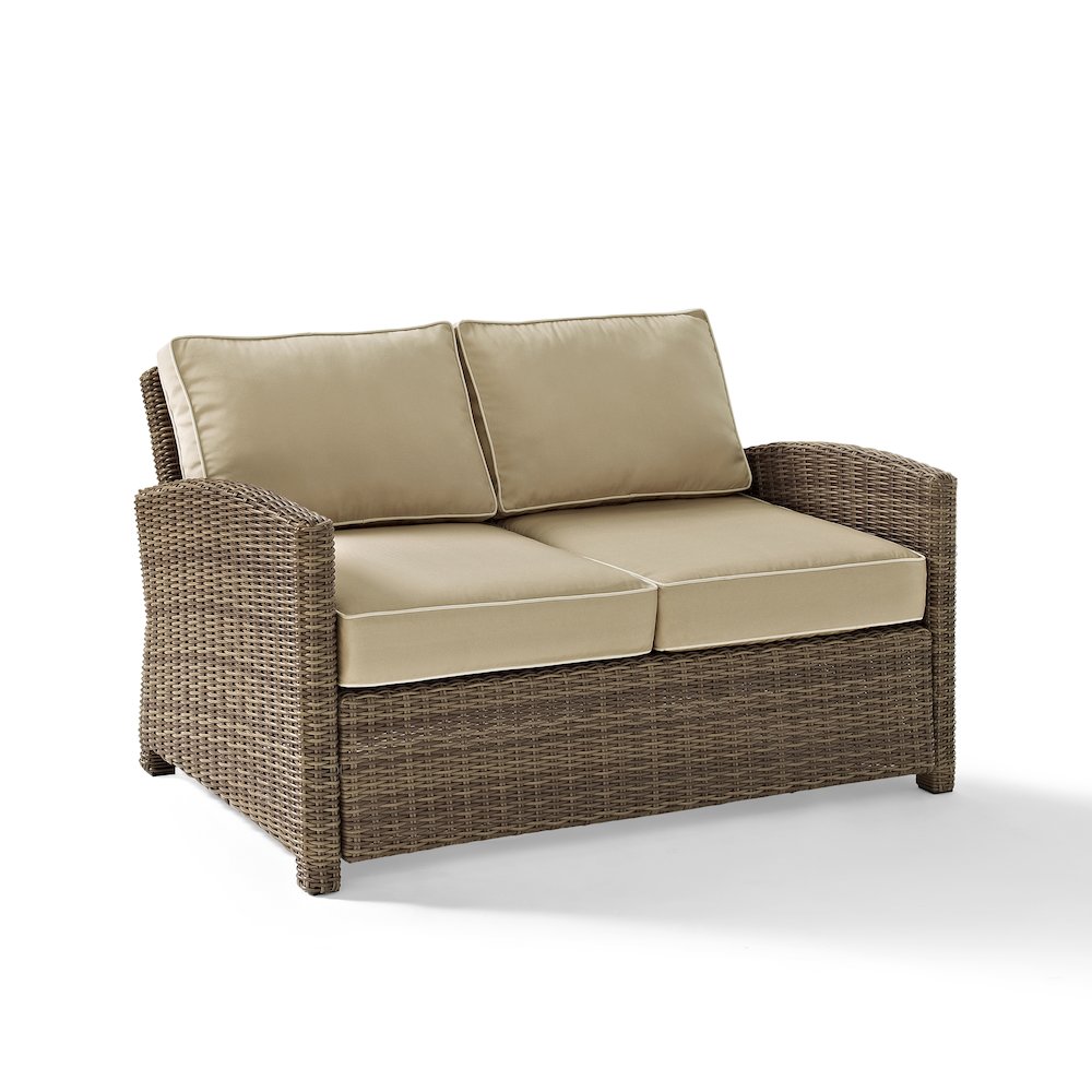 Bradenton Wicker Outdoor Loveseat