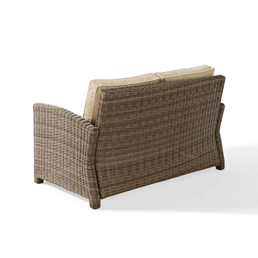 Bradenton Wicker Outdoor Loveseat