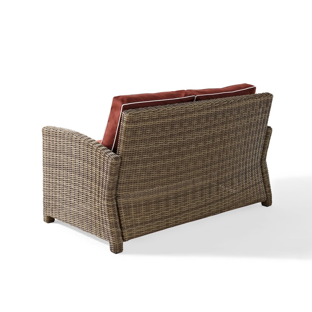 Bradenton Wicker Outdoor Loveseat
