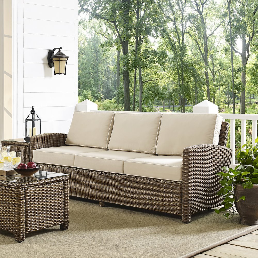 Bradenton Wicker Outdoor Sofa