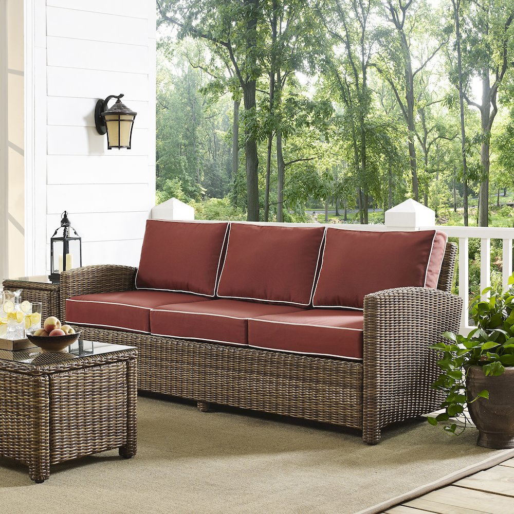 Bradenton Wicker Outdoor Sofa