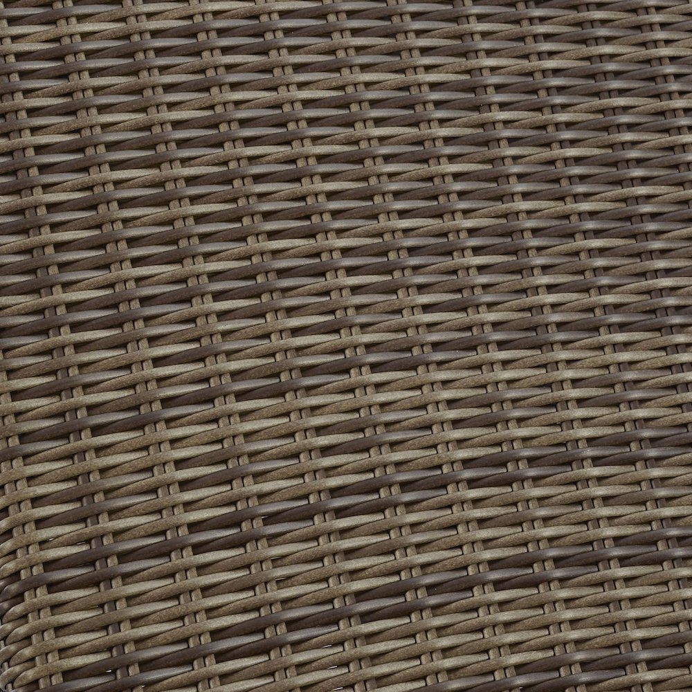 Bradenton 5Pc Wicker Outdoor Loveseat Patio Furniture Set