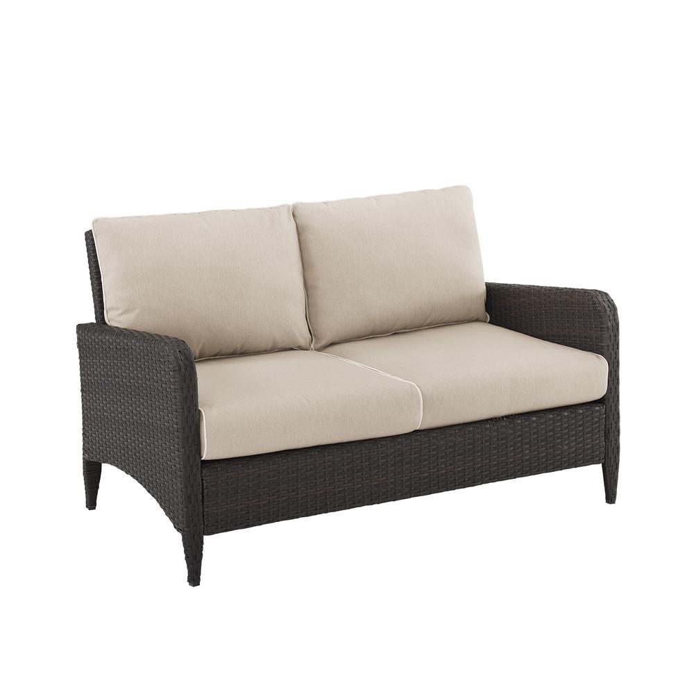 Kiawah Wicker Outdoor Loveseat