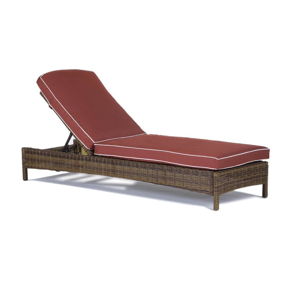 Bradenton Wicker Outdoor Chaise Lounge