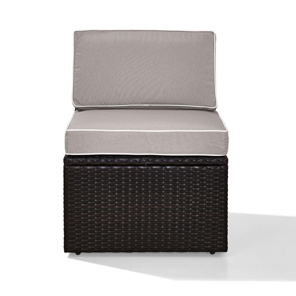 Palm Harbor Wicker Armless Outdoor Sectional Chair