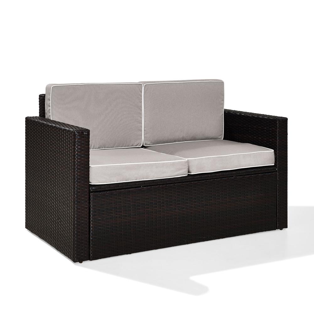 Palm Harbor Wicker Outdoor Loveseat