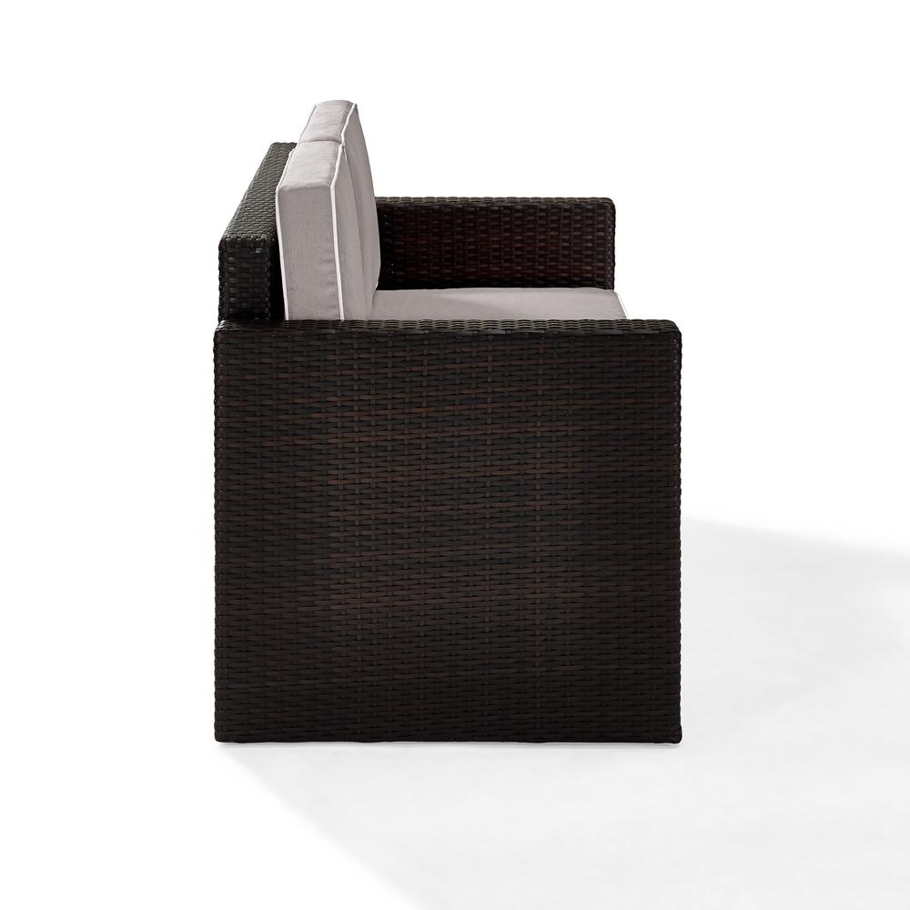 Palm Harbor Wicker Outdoor Loveseat