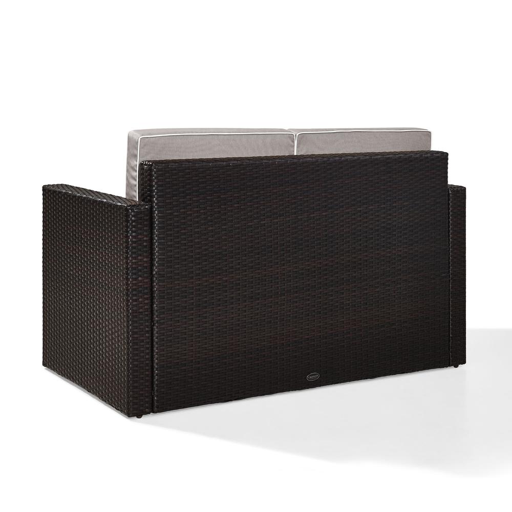 Palm Harbor Wicker Outdoor Loveseat