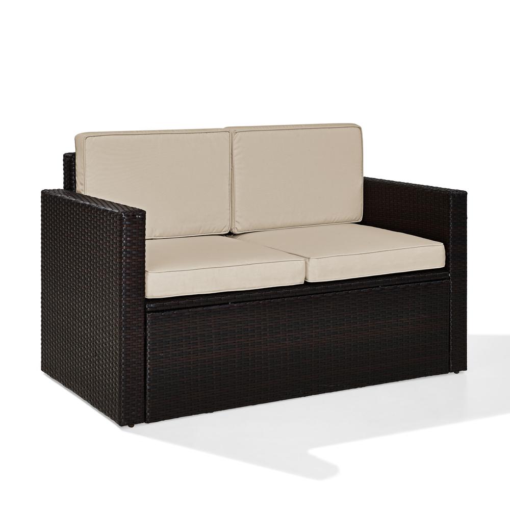 Palm Harbor Wicker Outdoor Loveseat