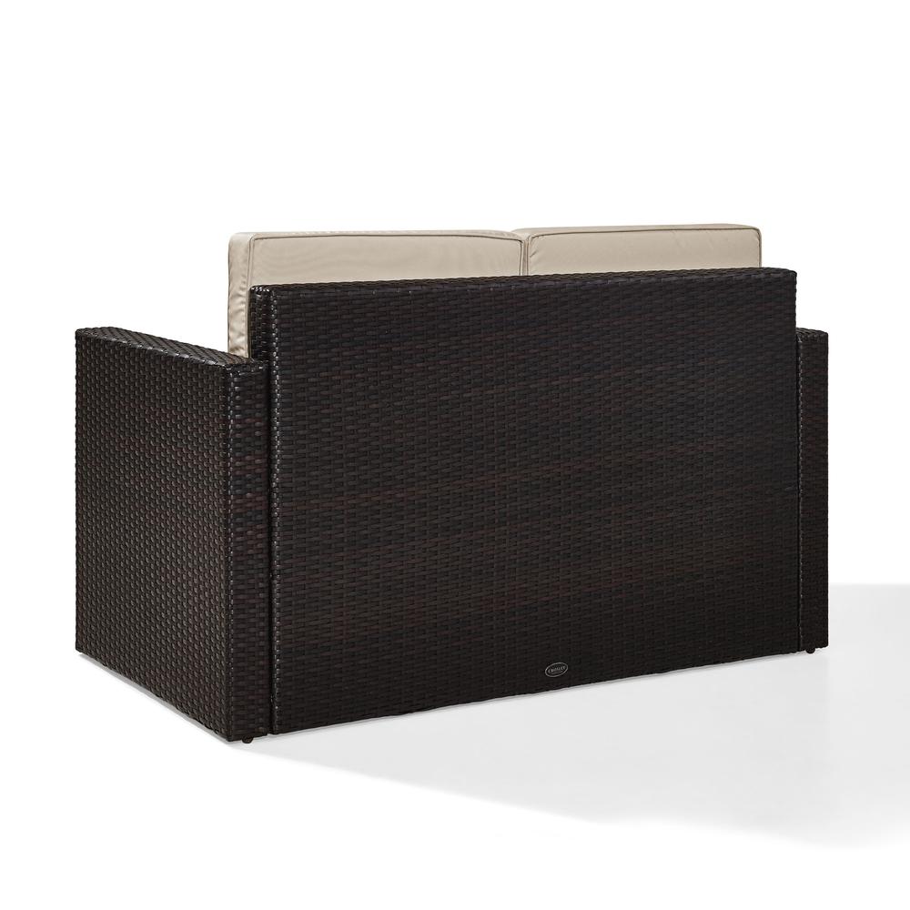 Palm Harbor Wicker Outdoor Loveseat