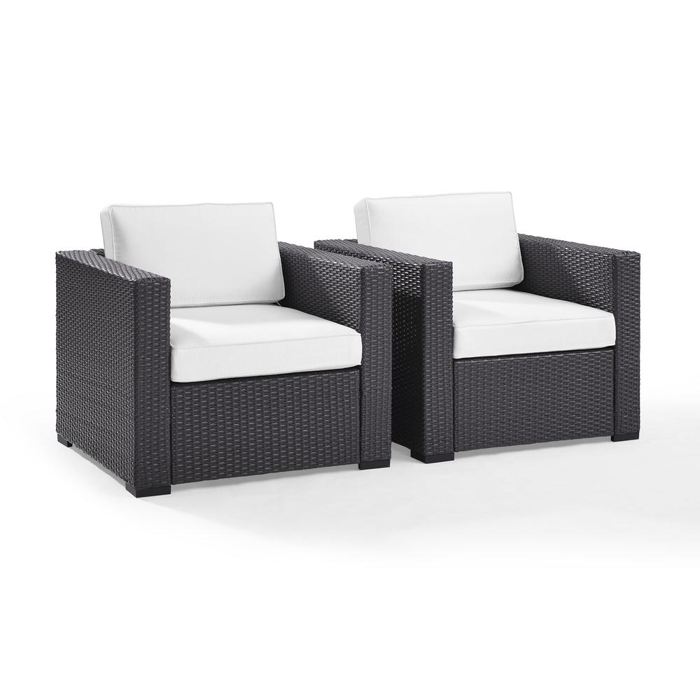 Biscayne 2Pc Wicker Outdoor Chair Set