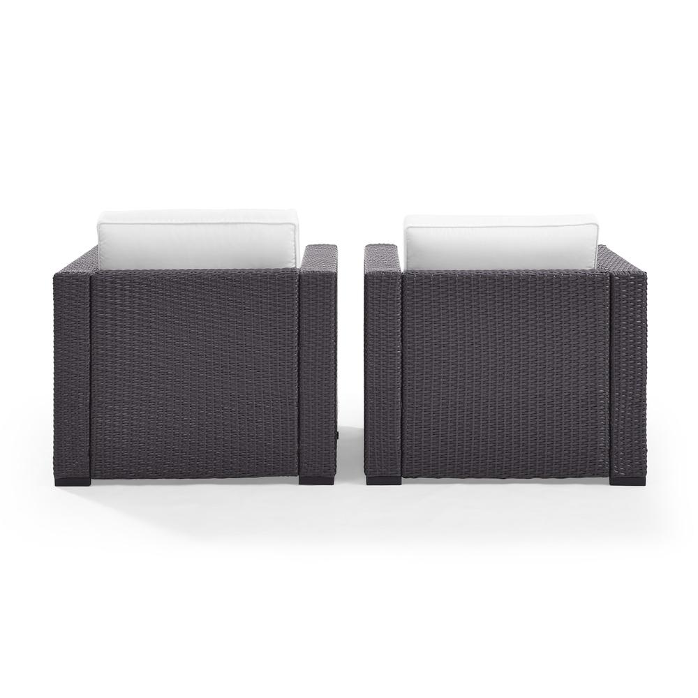 Biscayne 2Pc Wicker Outdoor Chair Set