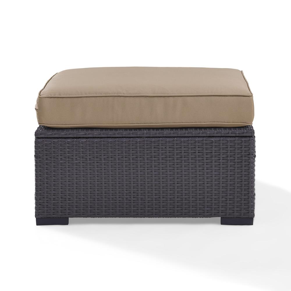 Biscayne Wicker Outdoor Ottoman