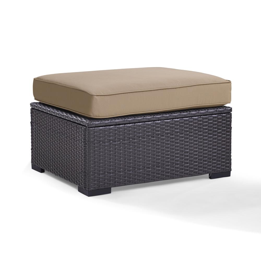 Biscayne Wicker Outdoor Ottoman