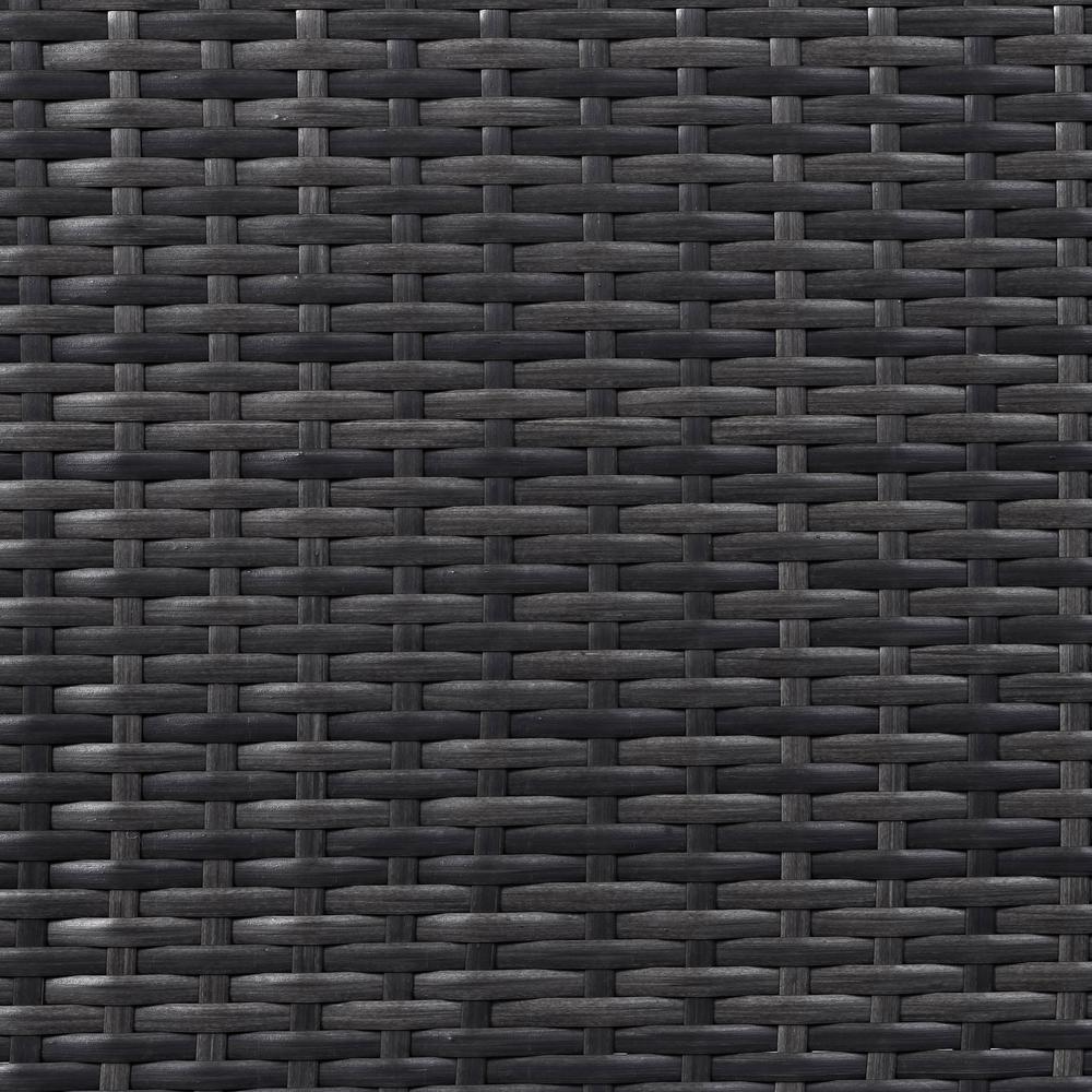 Beaufort 5Pc Wicker Outdoor Chair Set W/ Fire Table