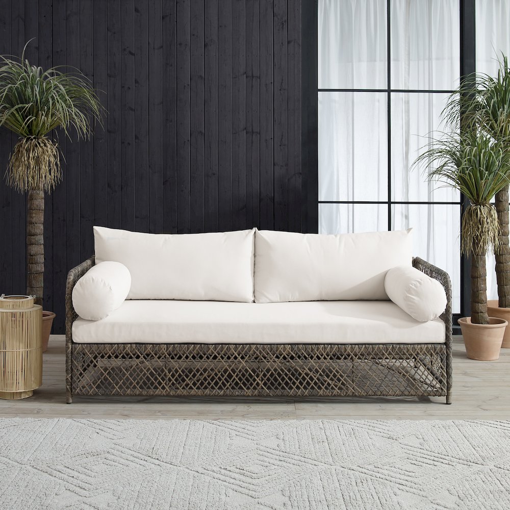 Granite Bay Wicker Outdoor Sofa