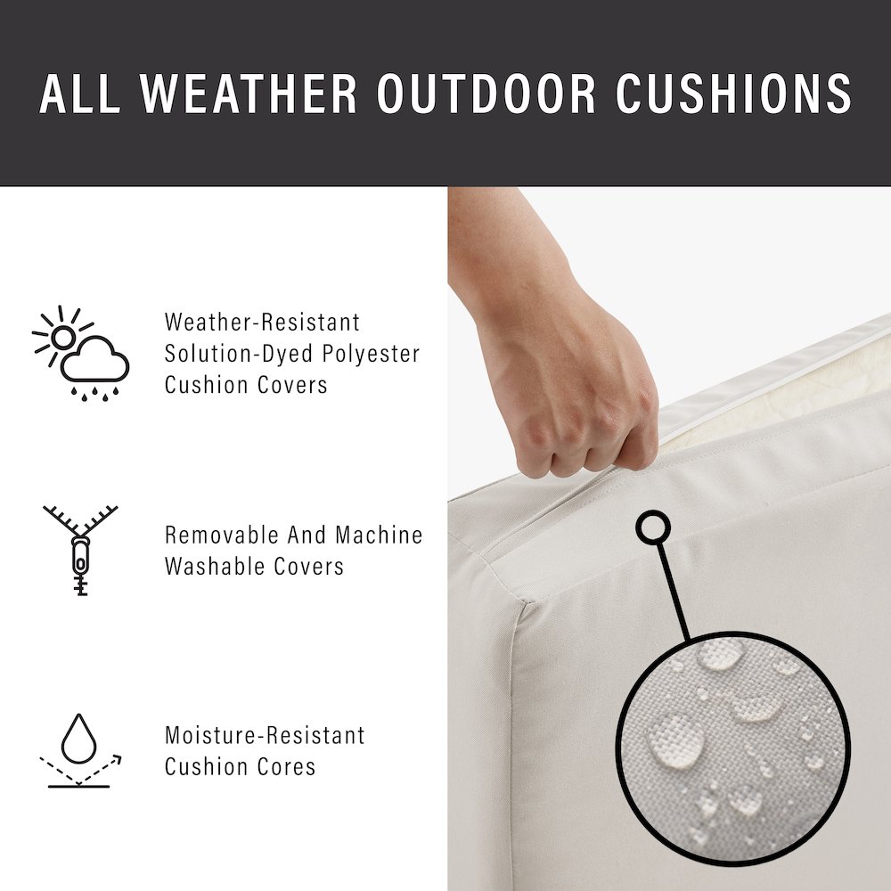 Granite Bay Wicker Outdoor Sofa