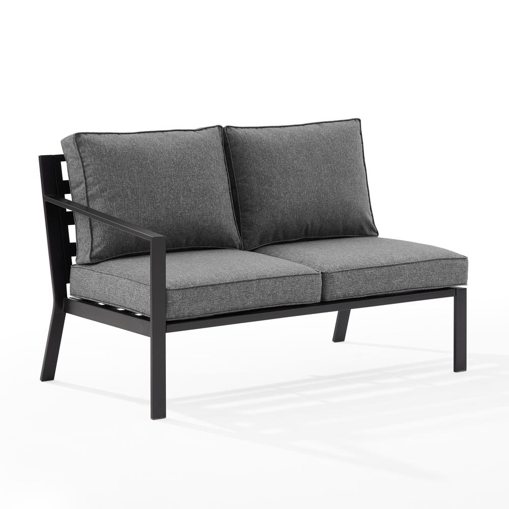 Clark Outdoor Sectional Left Side Loveseat