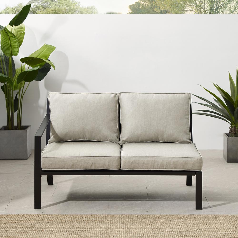 Clark Outdoor Sectional Left Side Loveseat