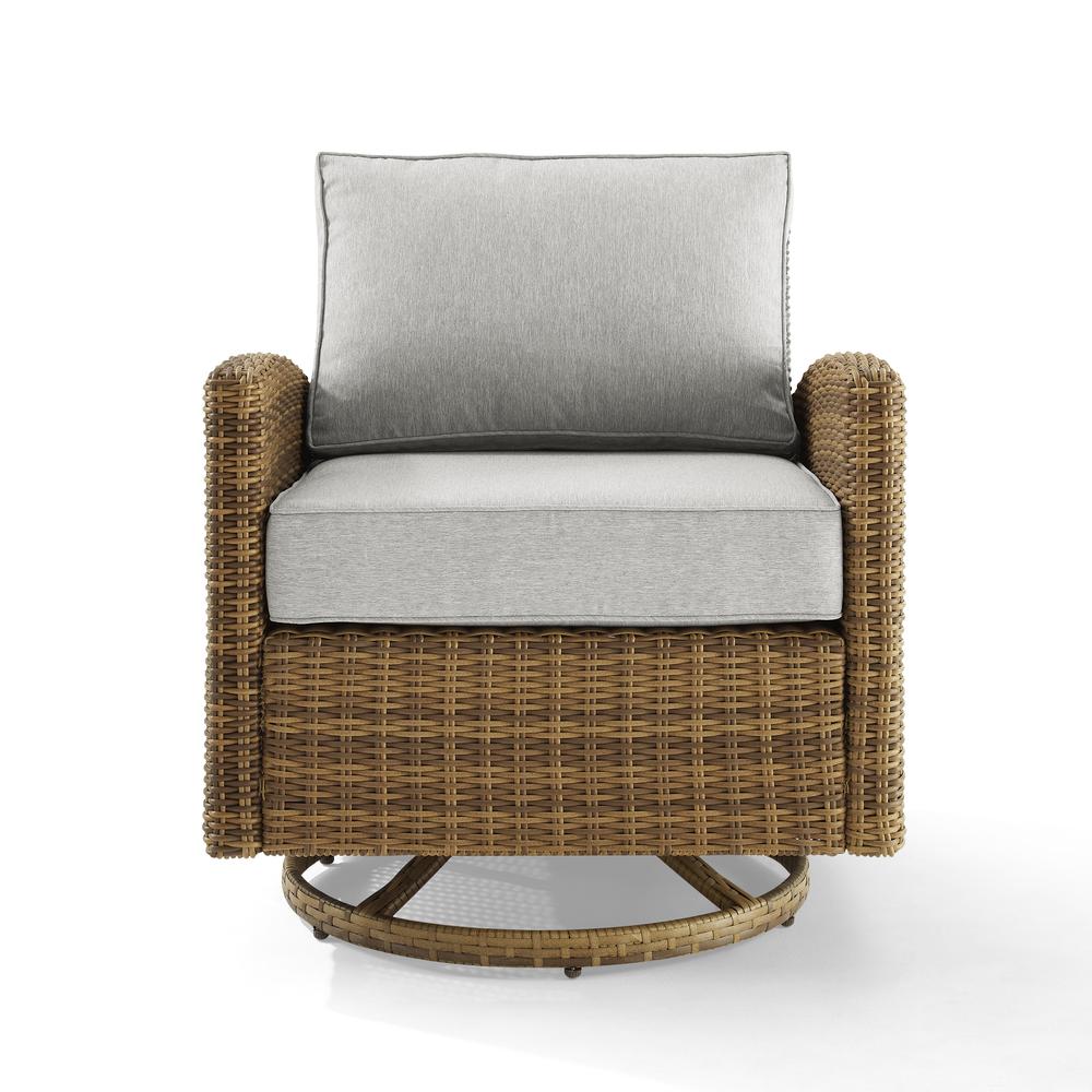 Bradenton Wicker Swivel Rocker Outdoor Chair