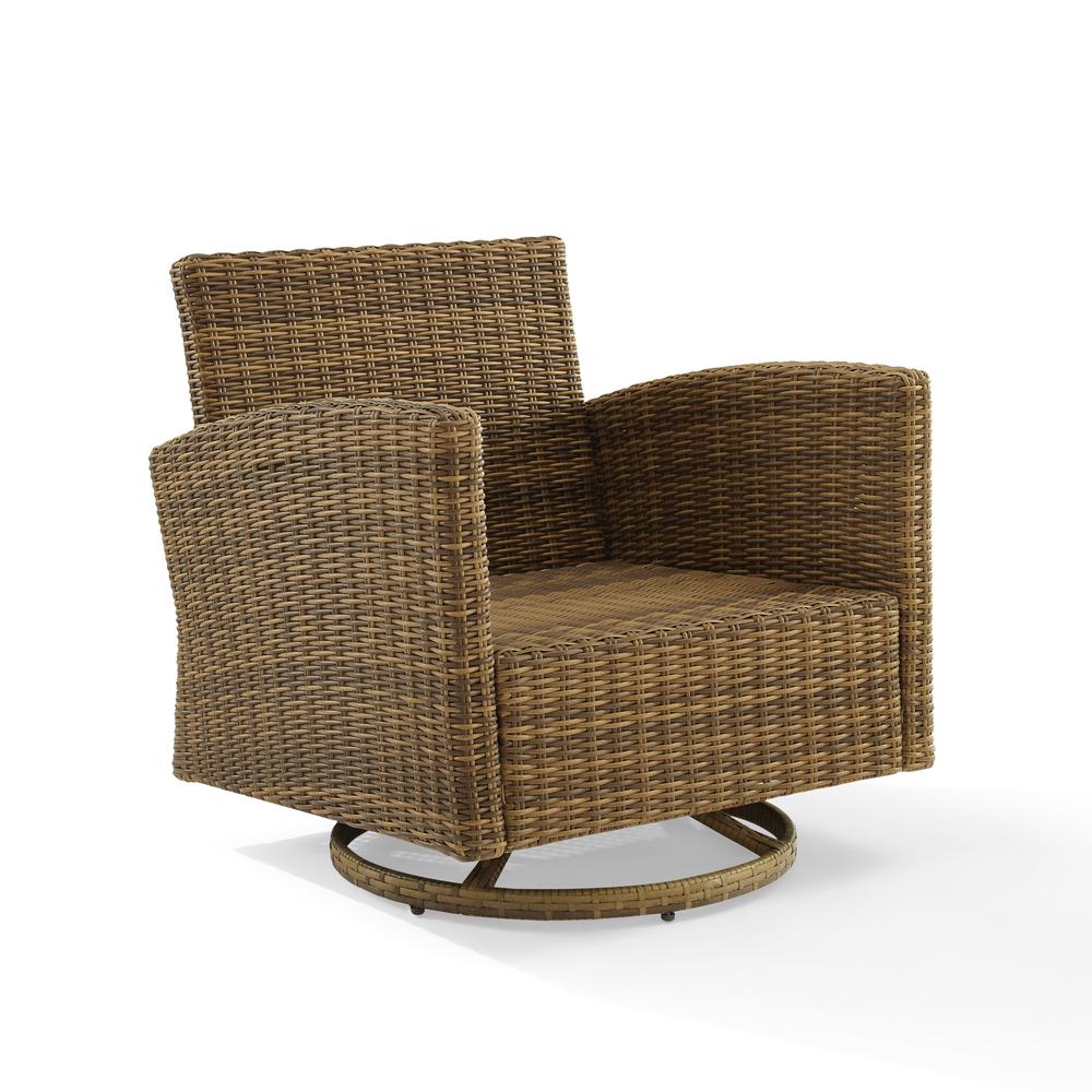 Bradenton Wicker Swivel Rocker Outdoor Chair