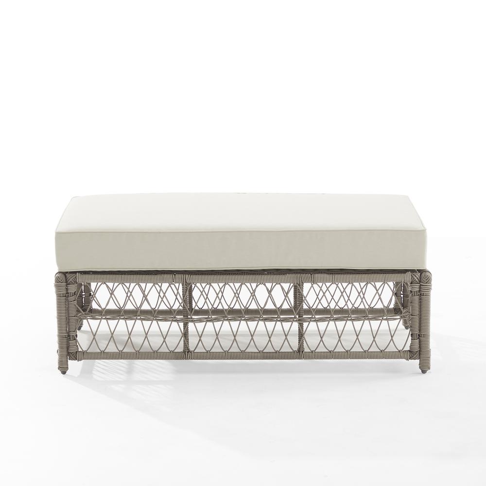 Thatcher Wicker Outdoor Coffee Table Ottoman