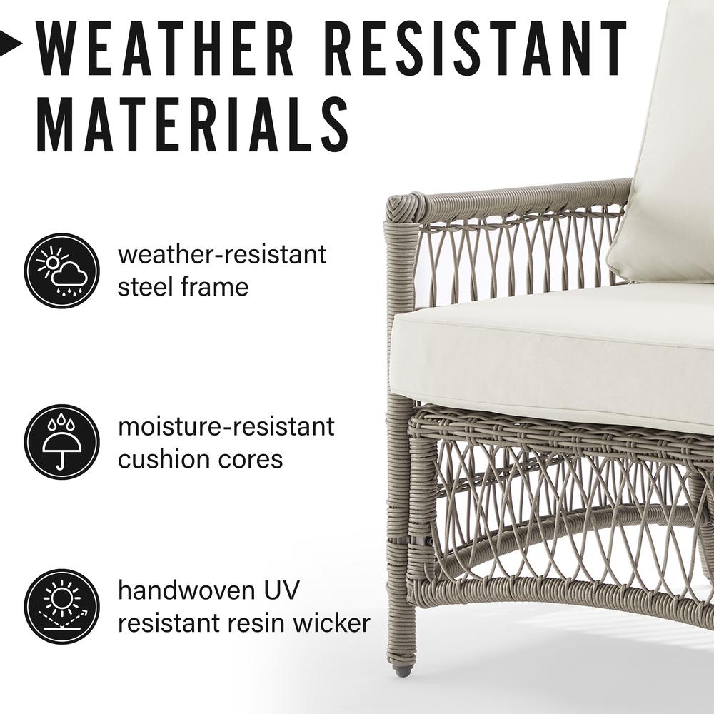 Thatcher 2Pc Wicker Outdoor Chair Set