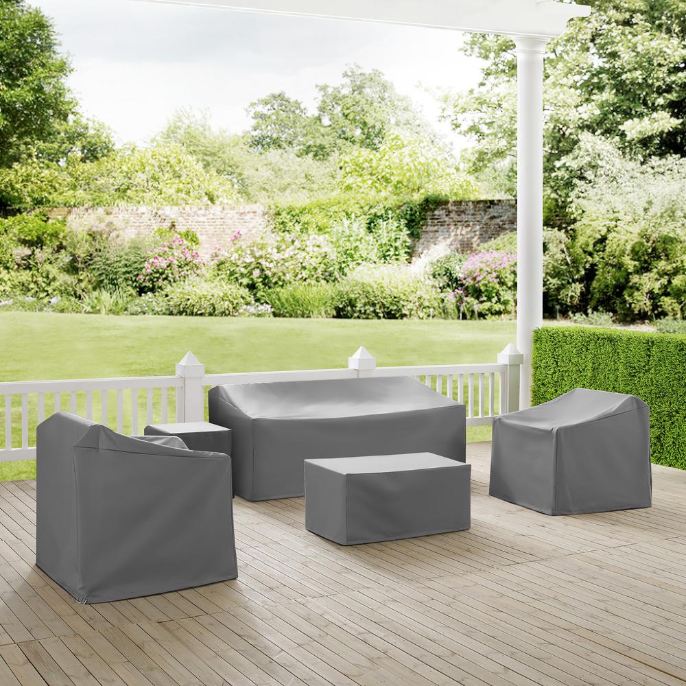 5Pc Outdoor Furniture Cover Set