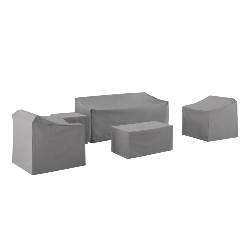 5Pc Outdoor Furniture Cover Set