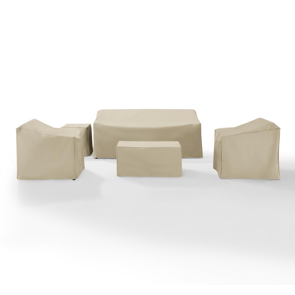 5Pc Outdoor Furniture Cover Set